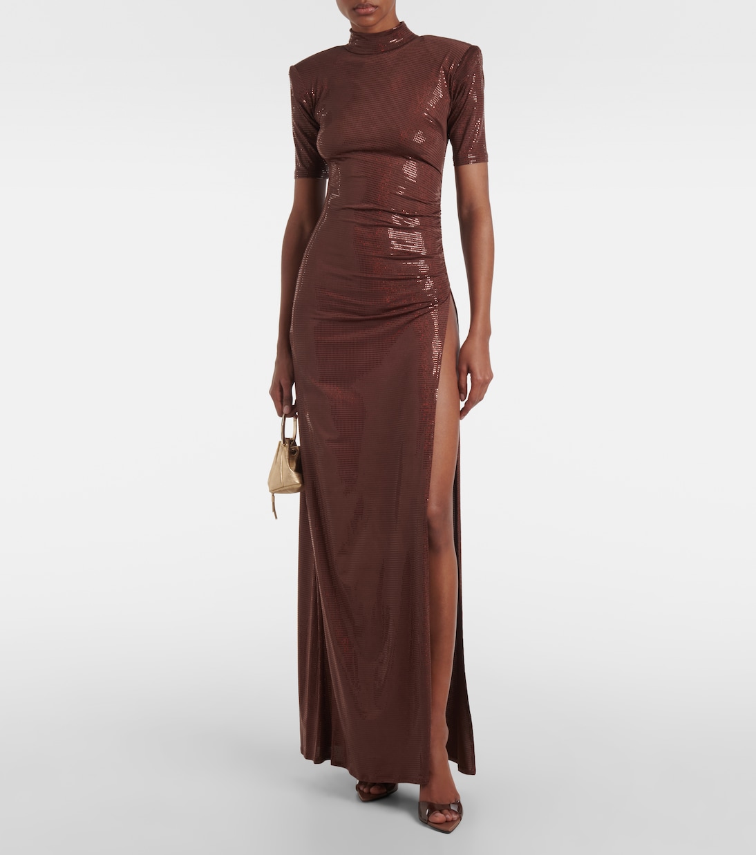 Abito lungo Pernille in crêpe  | The New Arrivals Ilkyaz Ozel