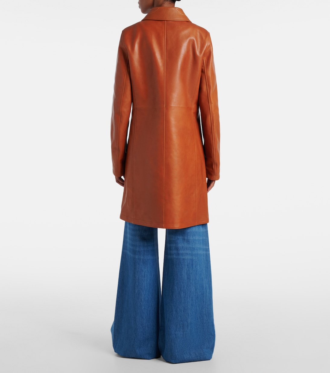 Cappotto Barocco in pelle | Versace