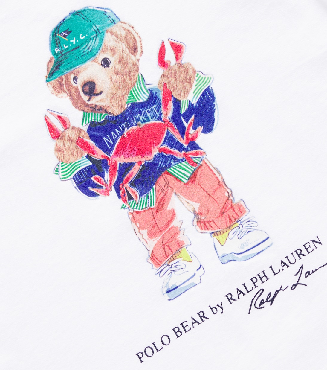 Camiseta Polo Bear en jersey de algodón | Polo Ralph Lauren Kids