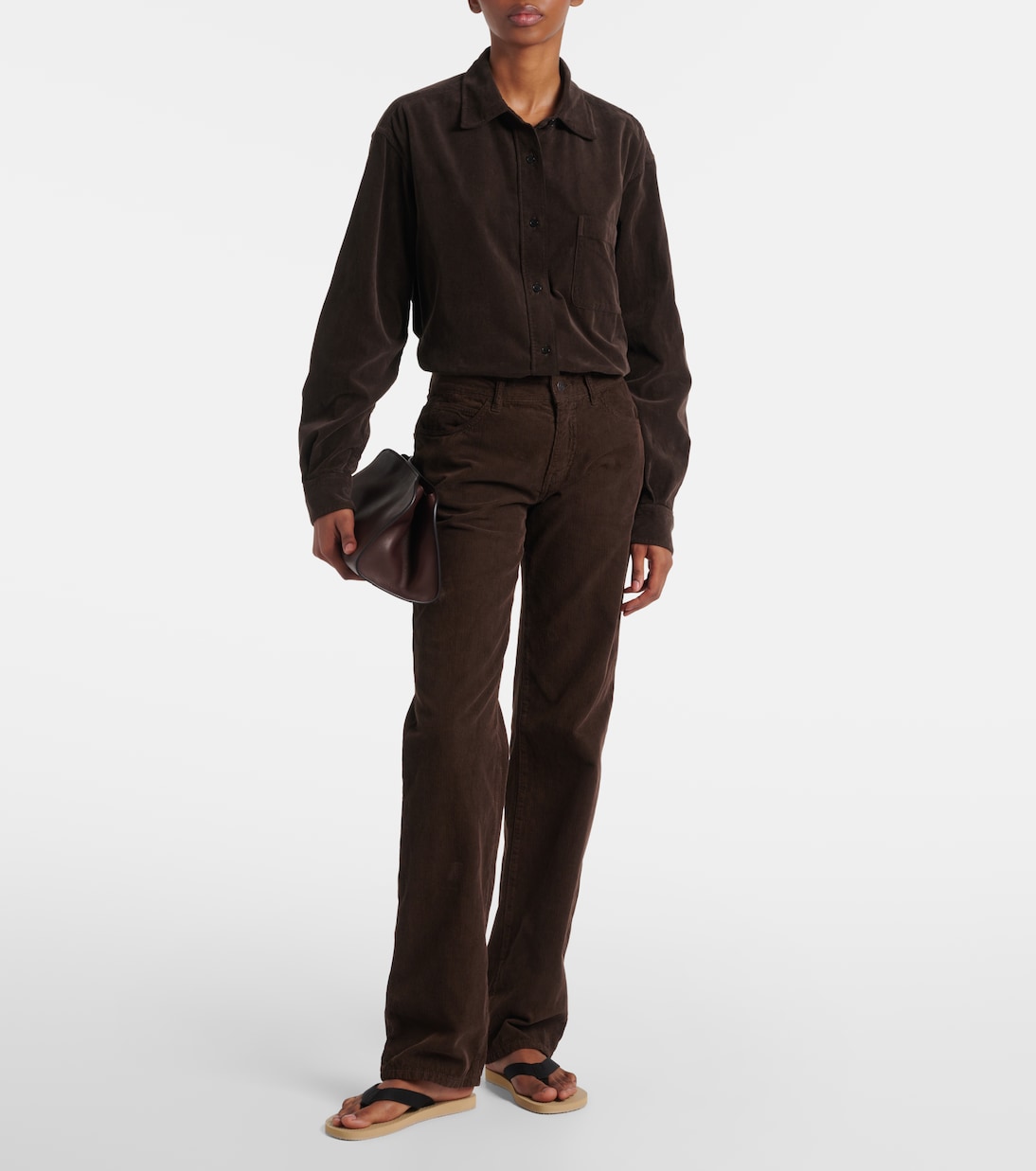 Camisa Nesson de algodón | The Row