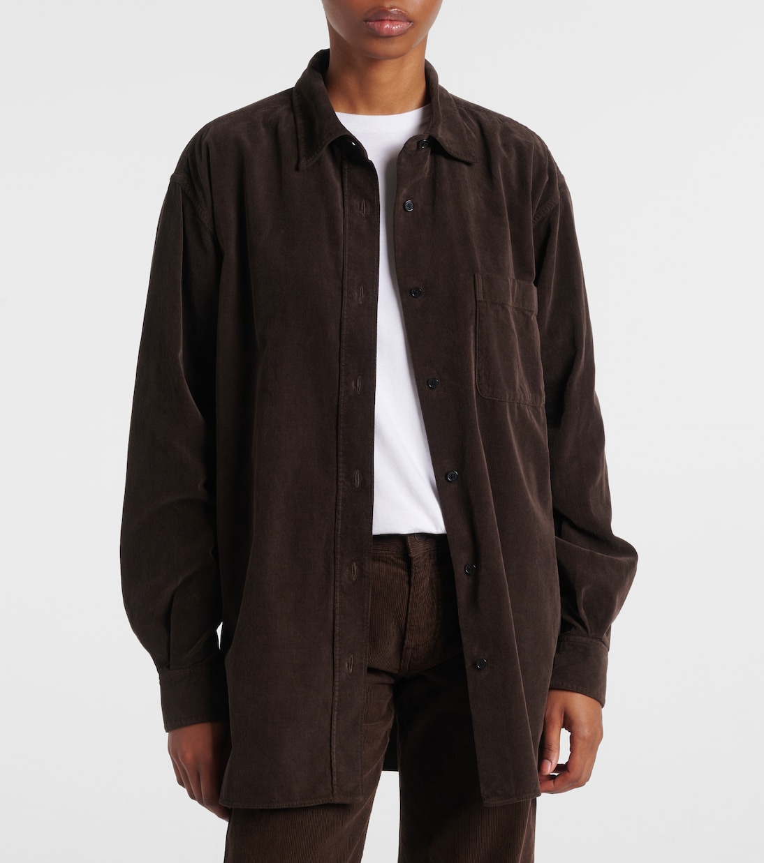 Camisa Nesson de algodón | The Row