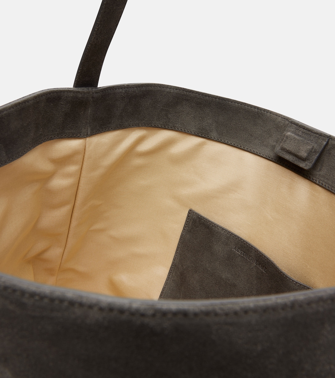 Tote Sac Supple Large aus Veloursleder | Aesther Ekme