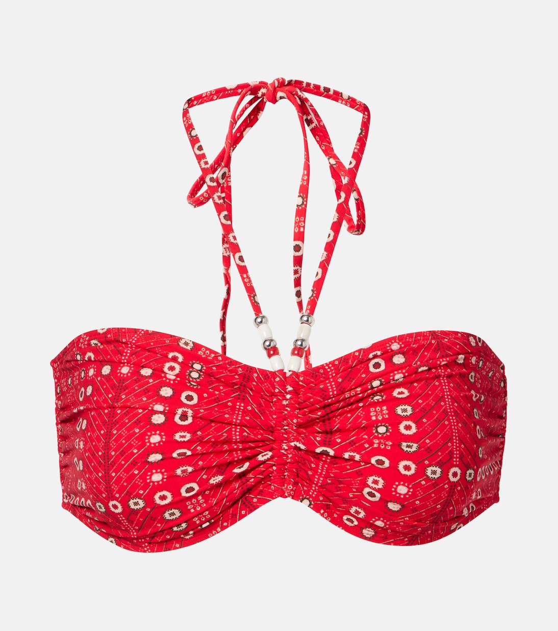 Salmage printed halterneck bikini top | Marant Etoile