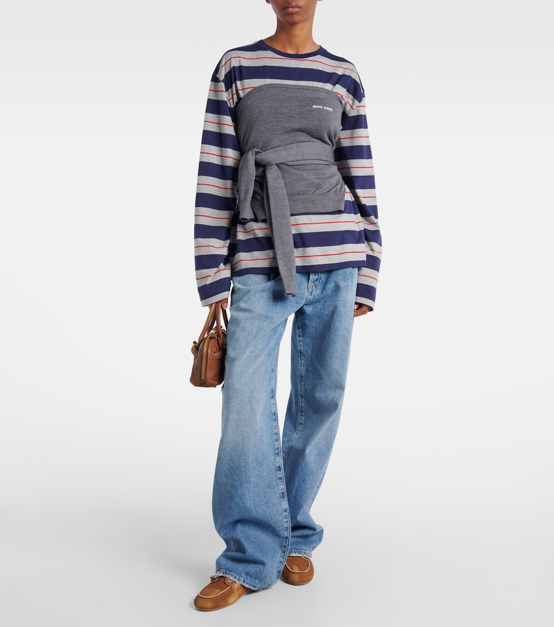 Franka mid-rise wide-leg jeans | Agolde