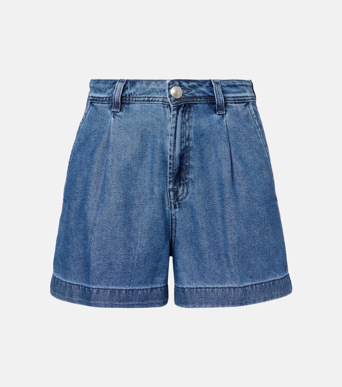Hilo pleated denim shorts | 7 For All Mankind