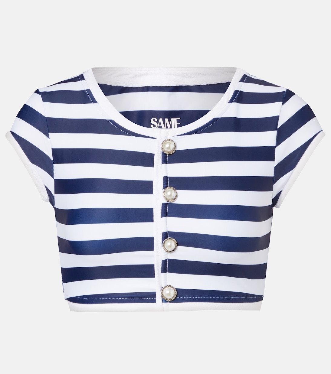 Grace striped bikini top  | Same