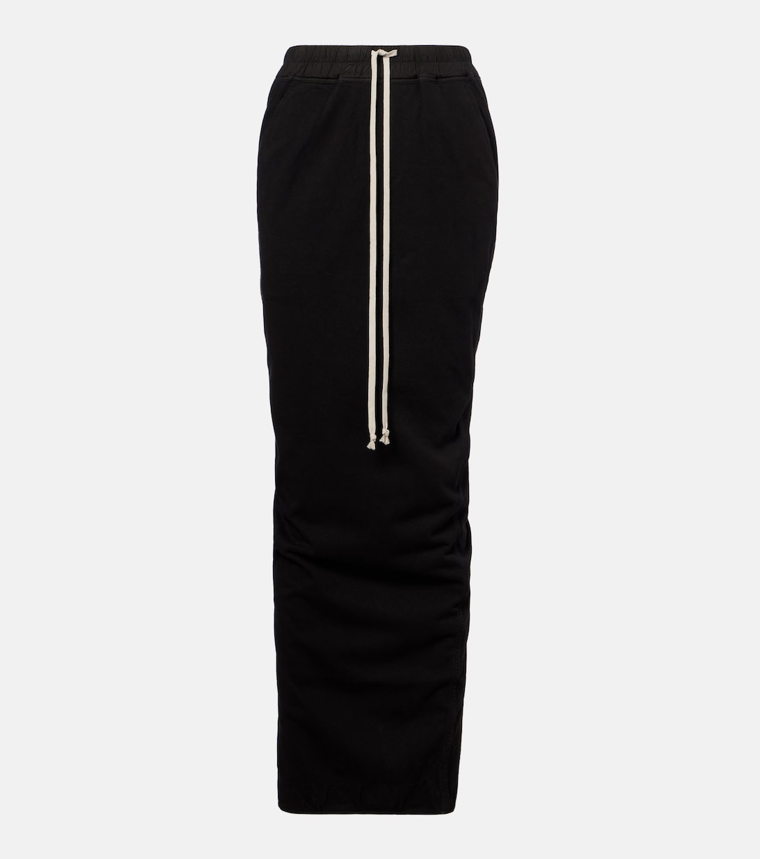 Pillar cotton jersey maxi skirt | Rick Owens