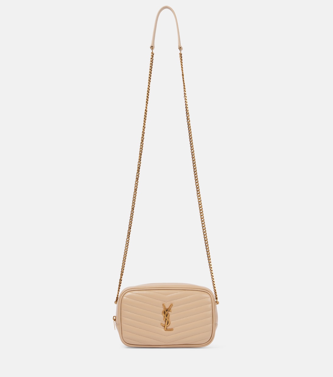 Schultertasche Lou Mini aus Leder | Saint Laurent