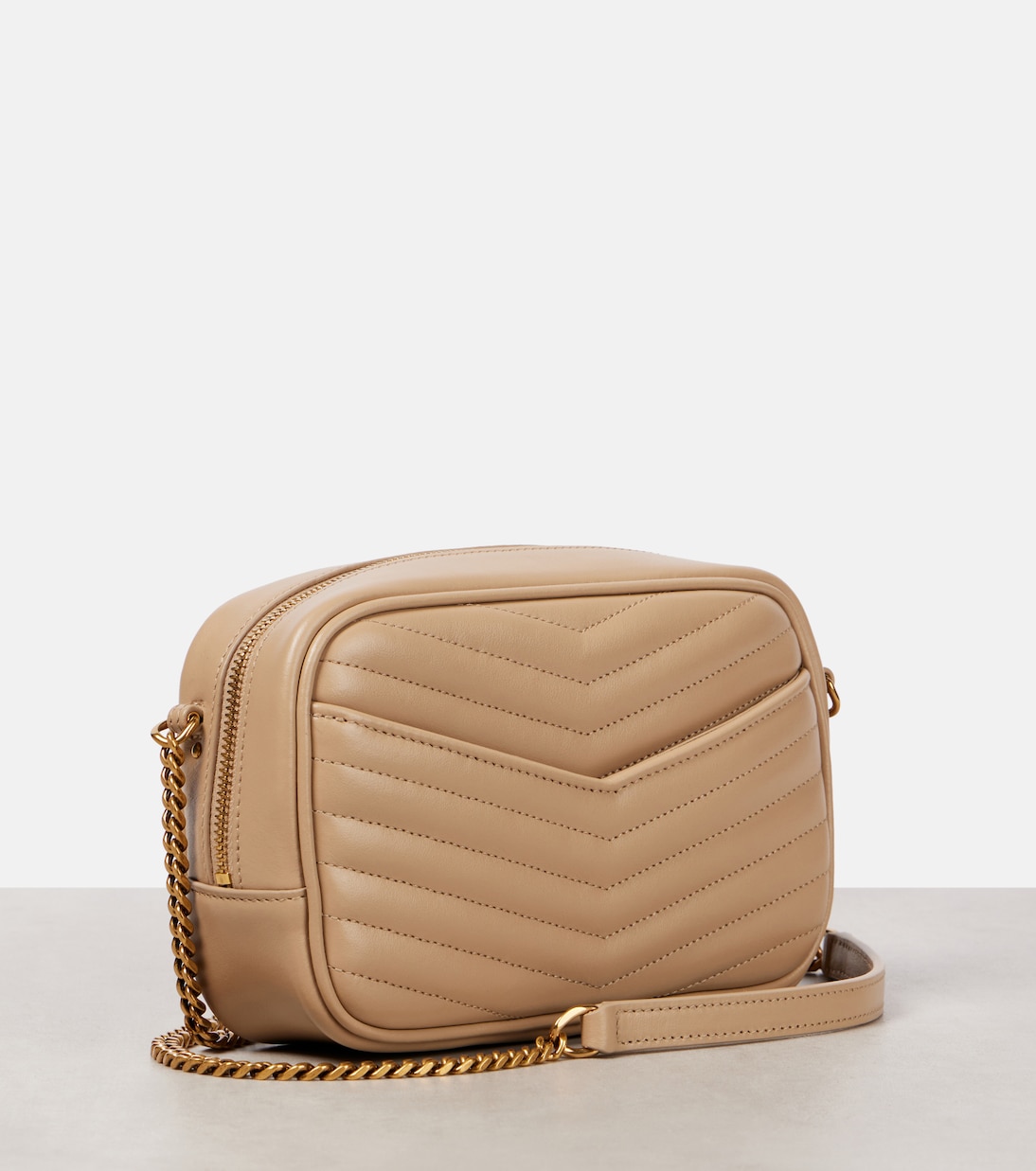 Schultertasche Lou Mini aus Leder | Saint Laurent
