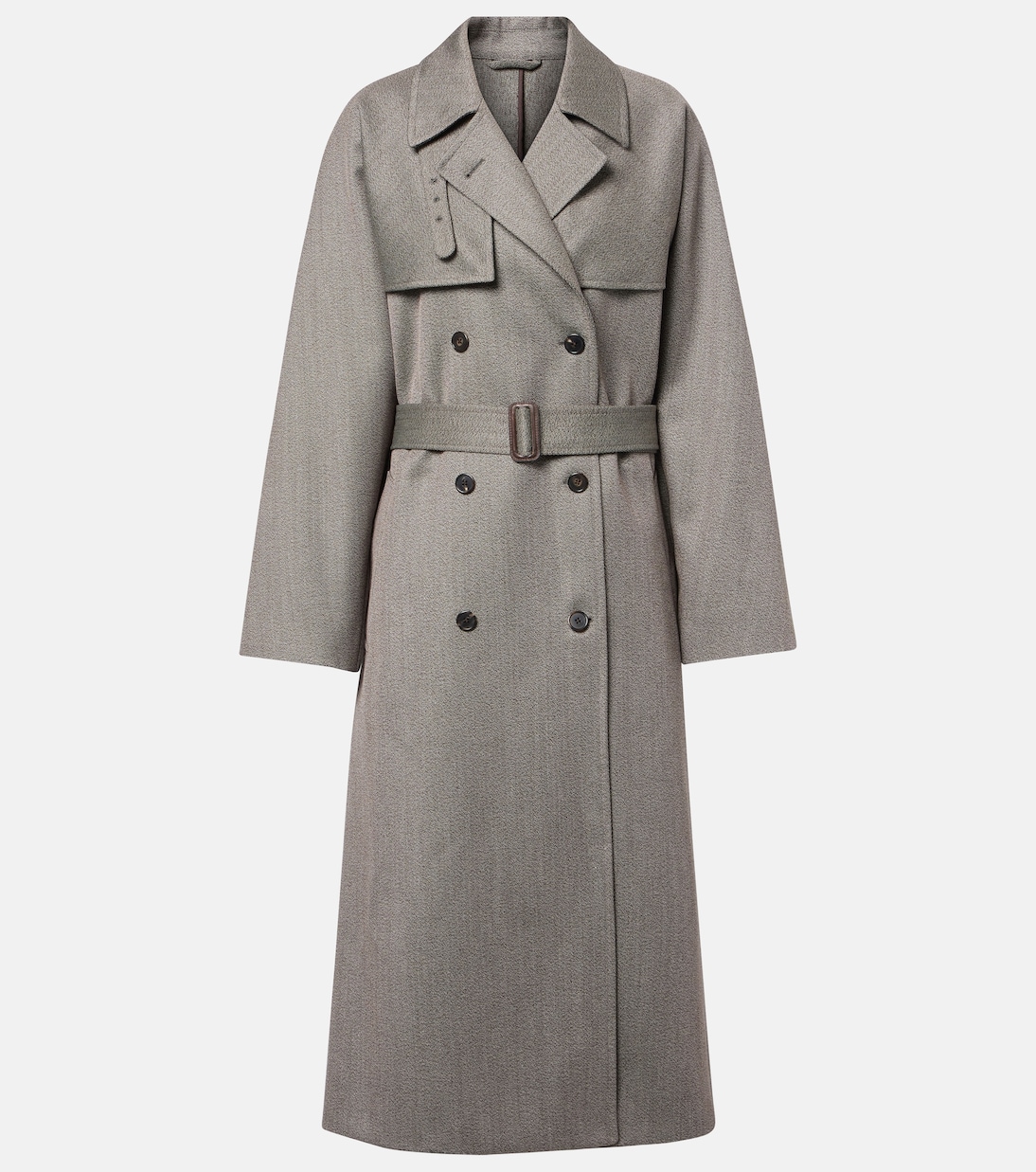Rhydian virgin wool gabardine trench coat | The Row