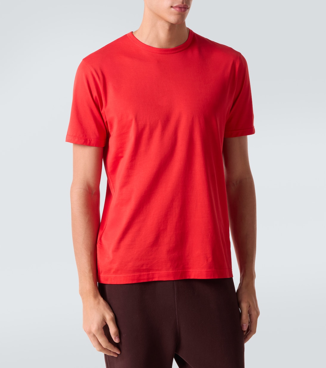 Cotton jersey T-shirt | Sunspel