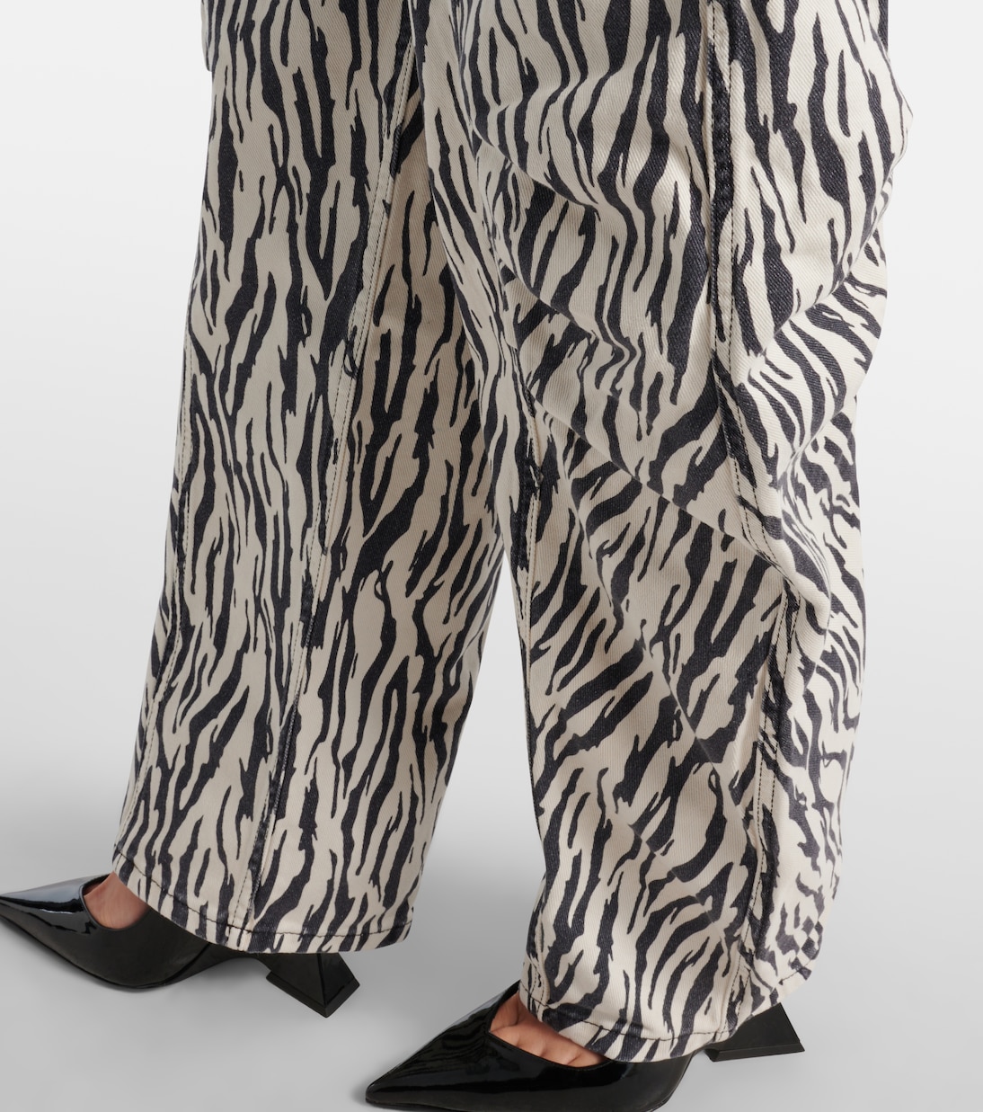 Pantalones cargo de sarga estampados | Rotate