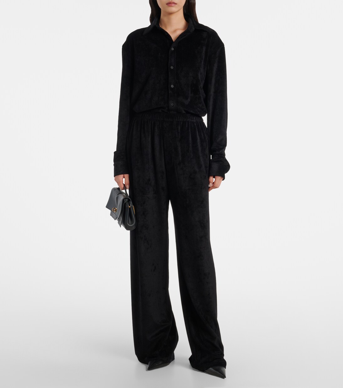 High-rise wide-leg pants | Balenciaga
