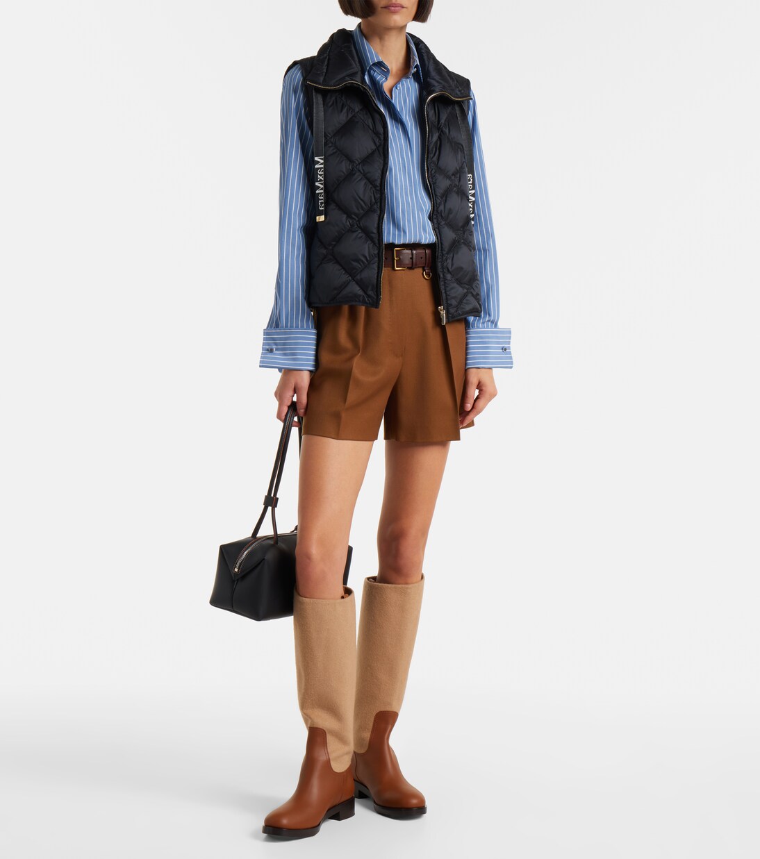 Tregic quilted zip-up vest | Max Mara