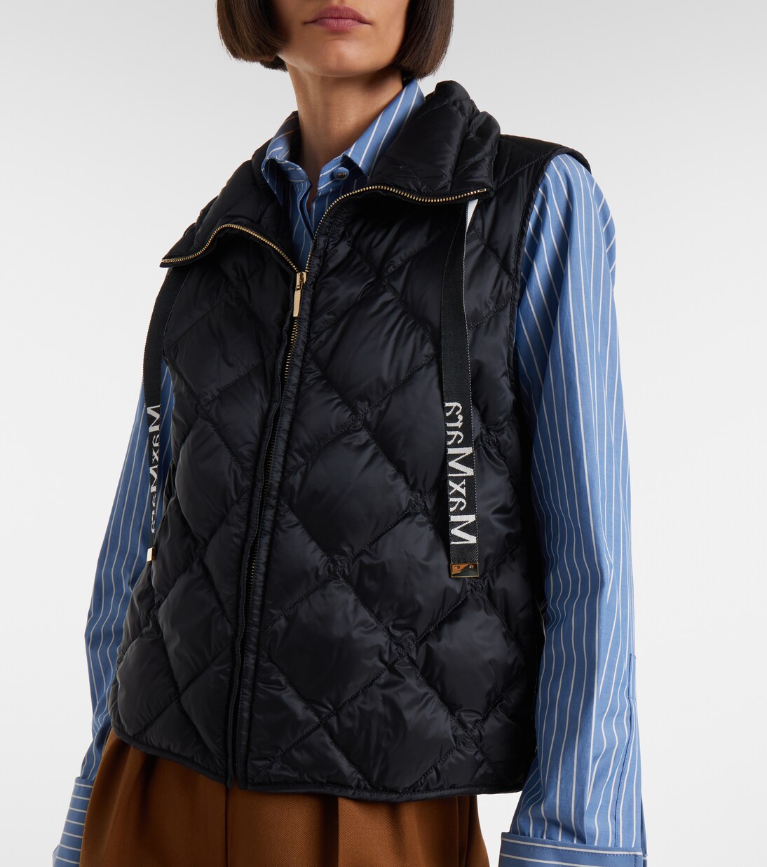 Tregic quilted zip-up vest | Max Mara