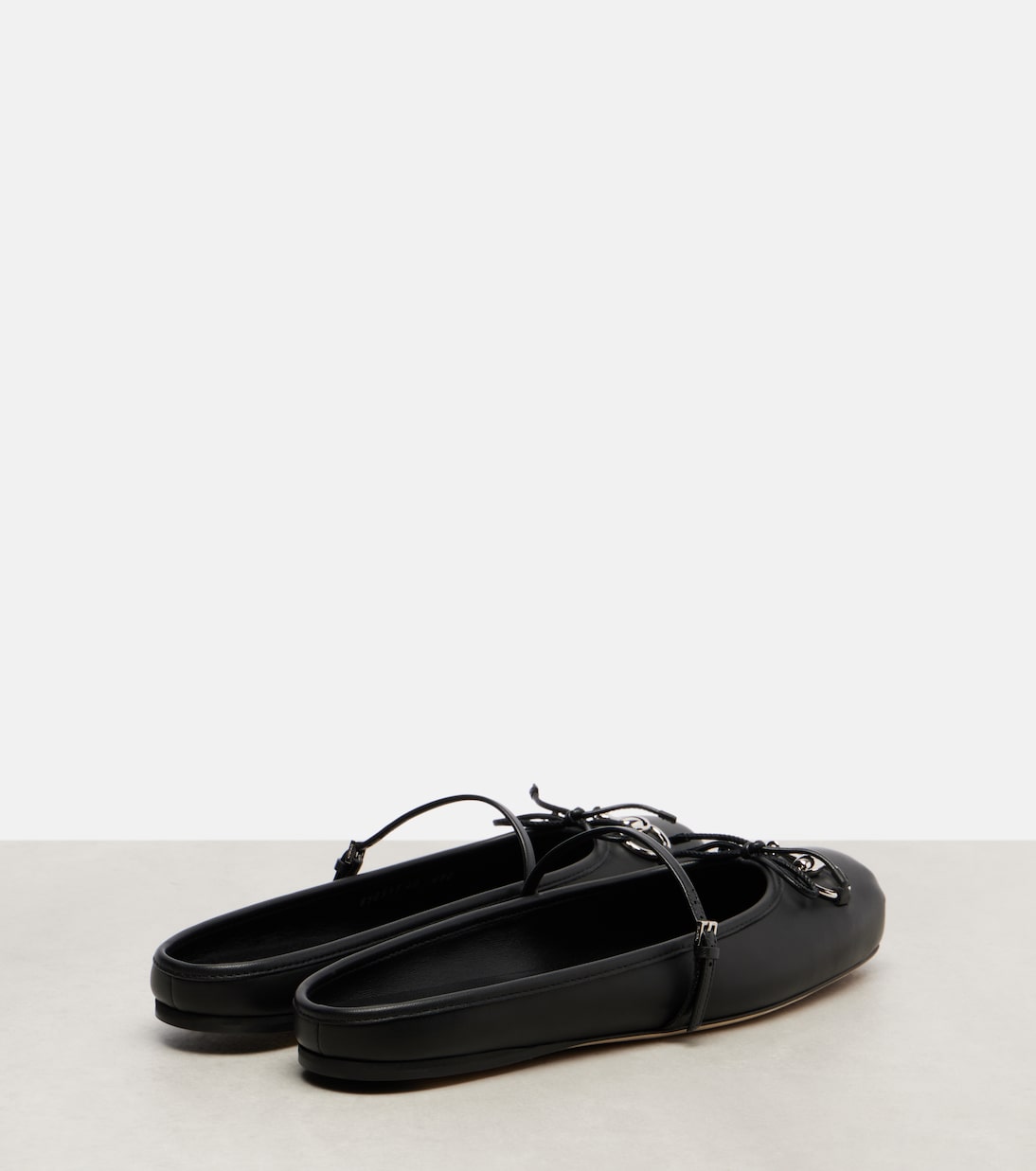 Horsebit leather ballet flats | Gucci