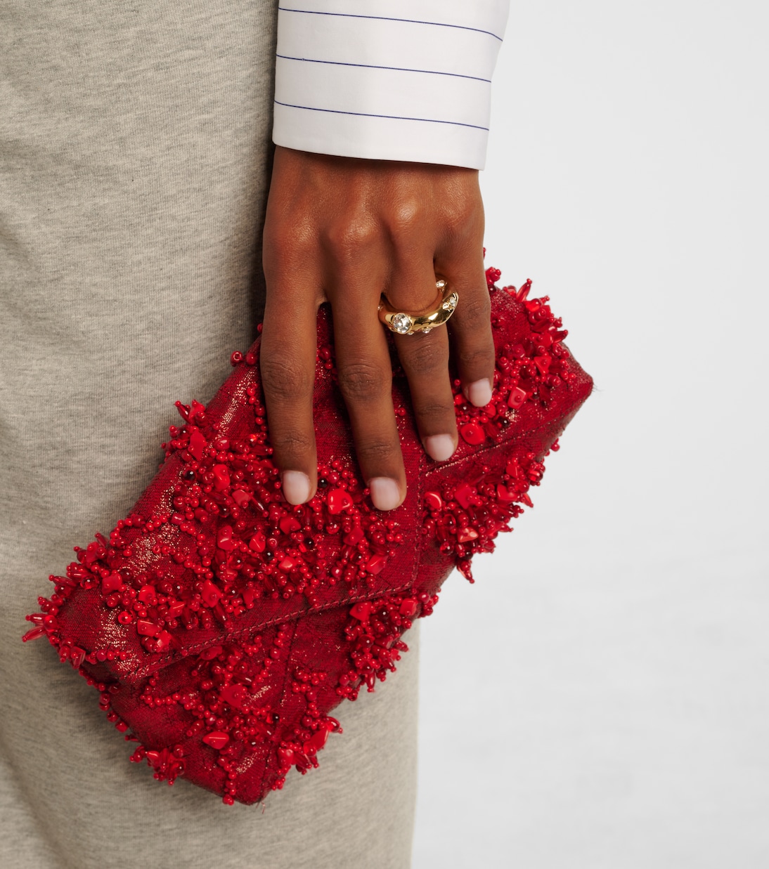 Crystal-embellished ring | Dries Van Noten