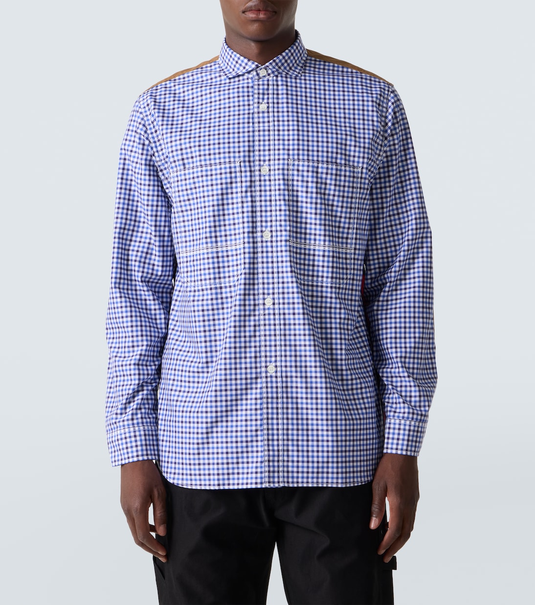 Chemise en coton à carreaux | Junya Watanabe