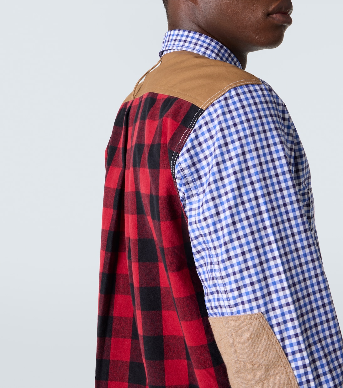 Chemise en coton à carreaux | Junya Watanabe
