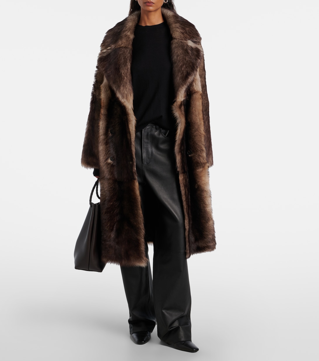 Shearling coat | Yves Salomon