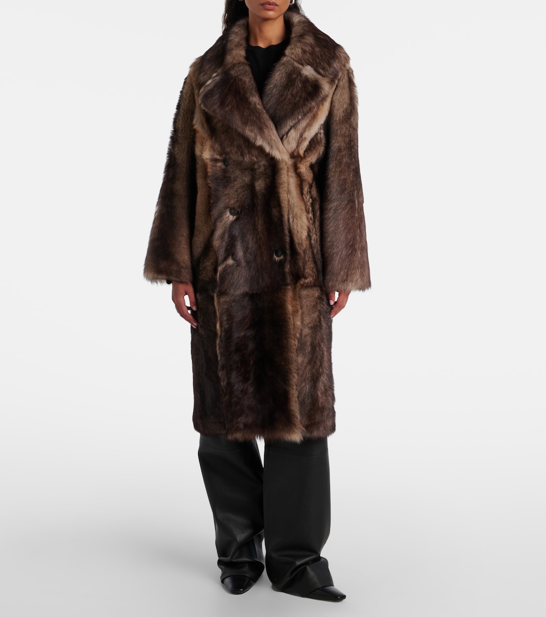 Shearling coat | Yves Salomon