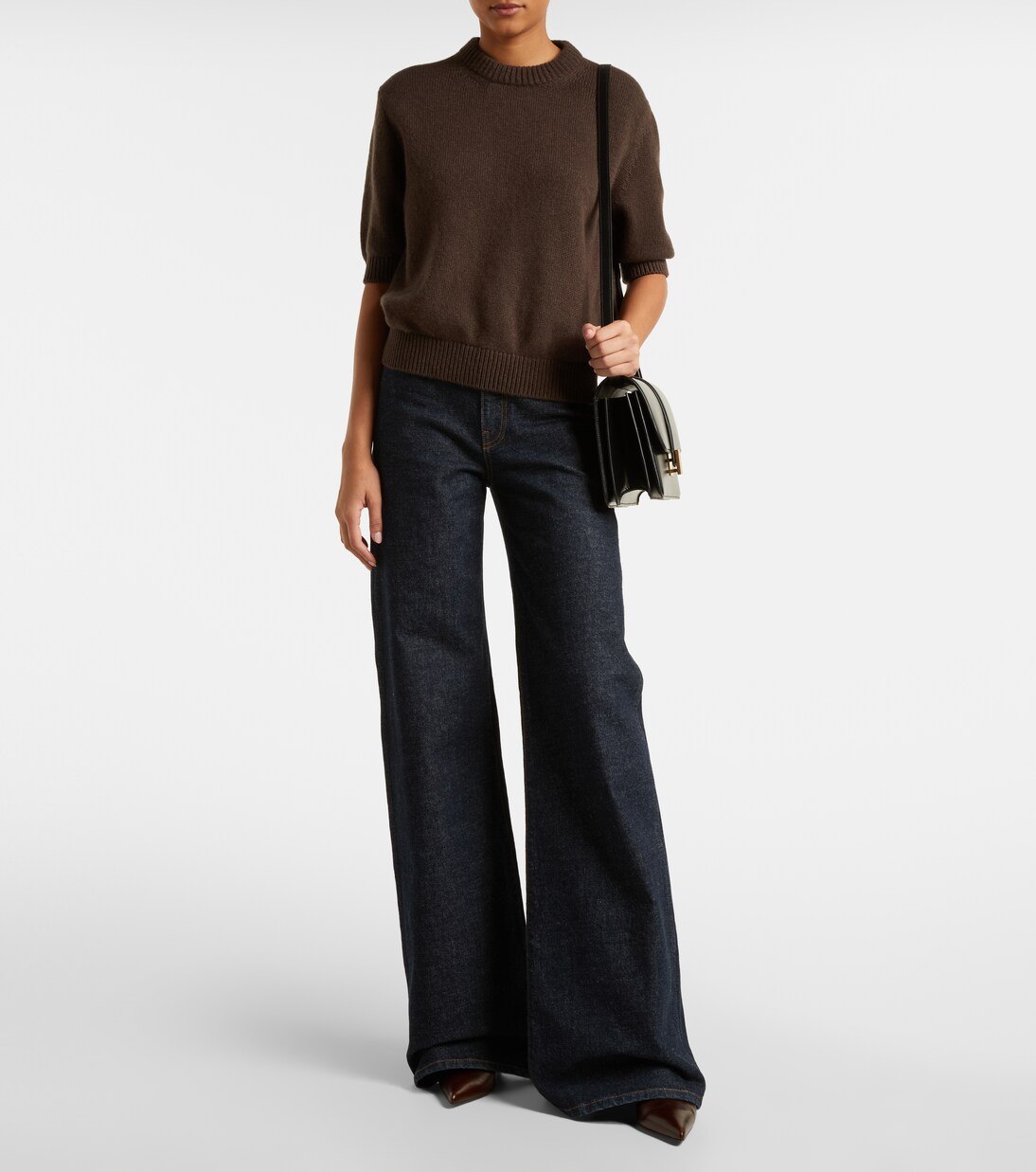 Dane high-rise wide-leg jeans | Khaite