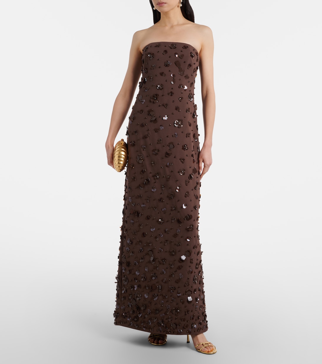 Serafina embellished bustier gown | Simkhai