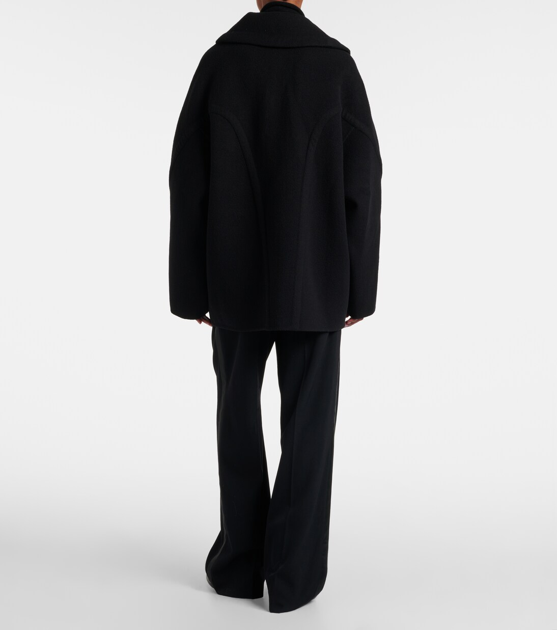 Temur virgin wool peacoat | The Row