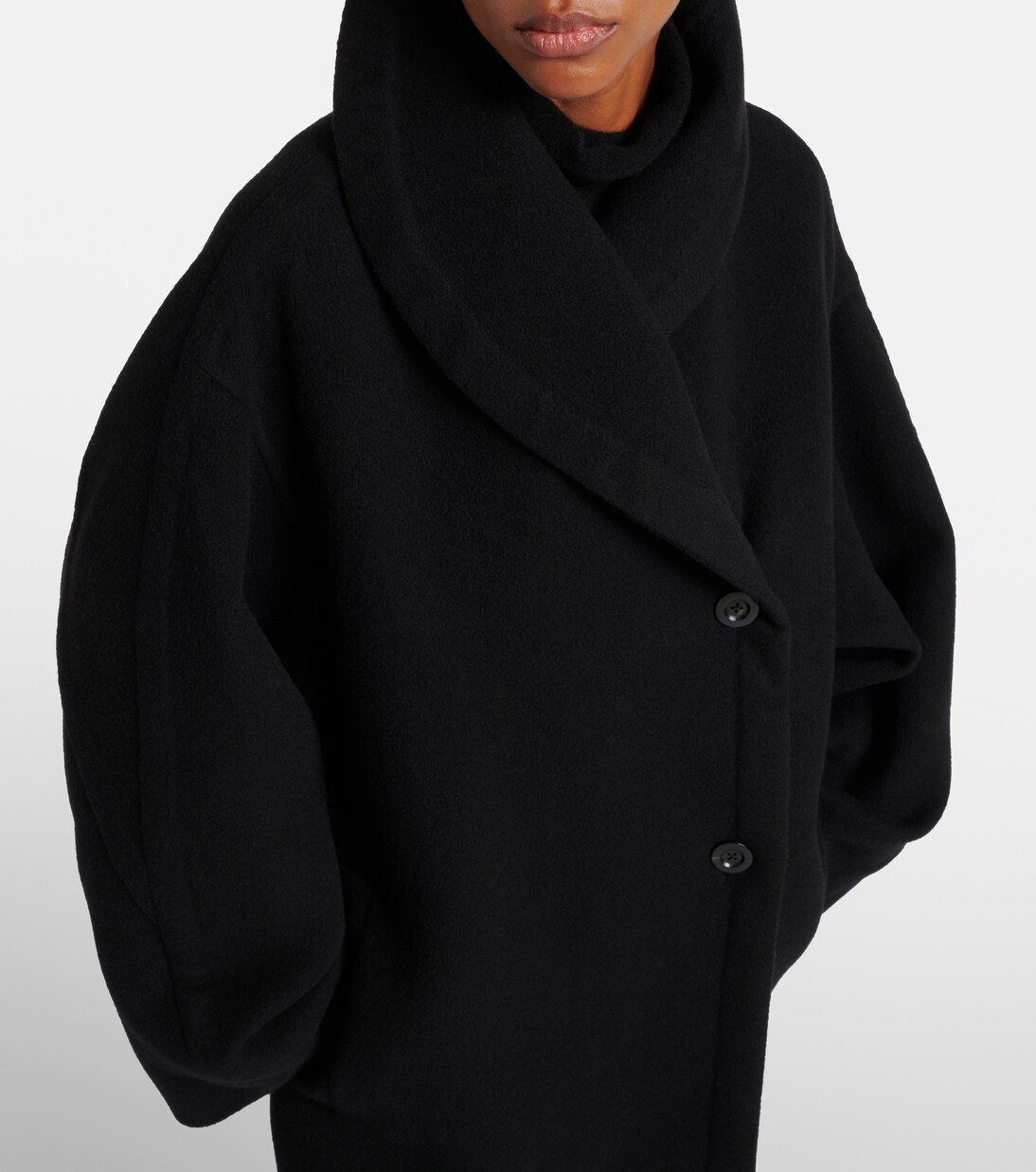 Temur virgin wool peacoat | The Row