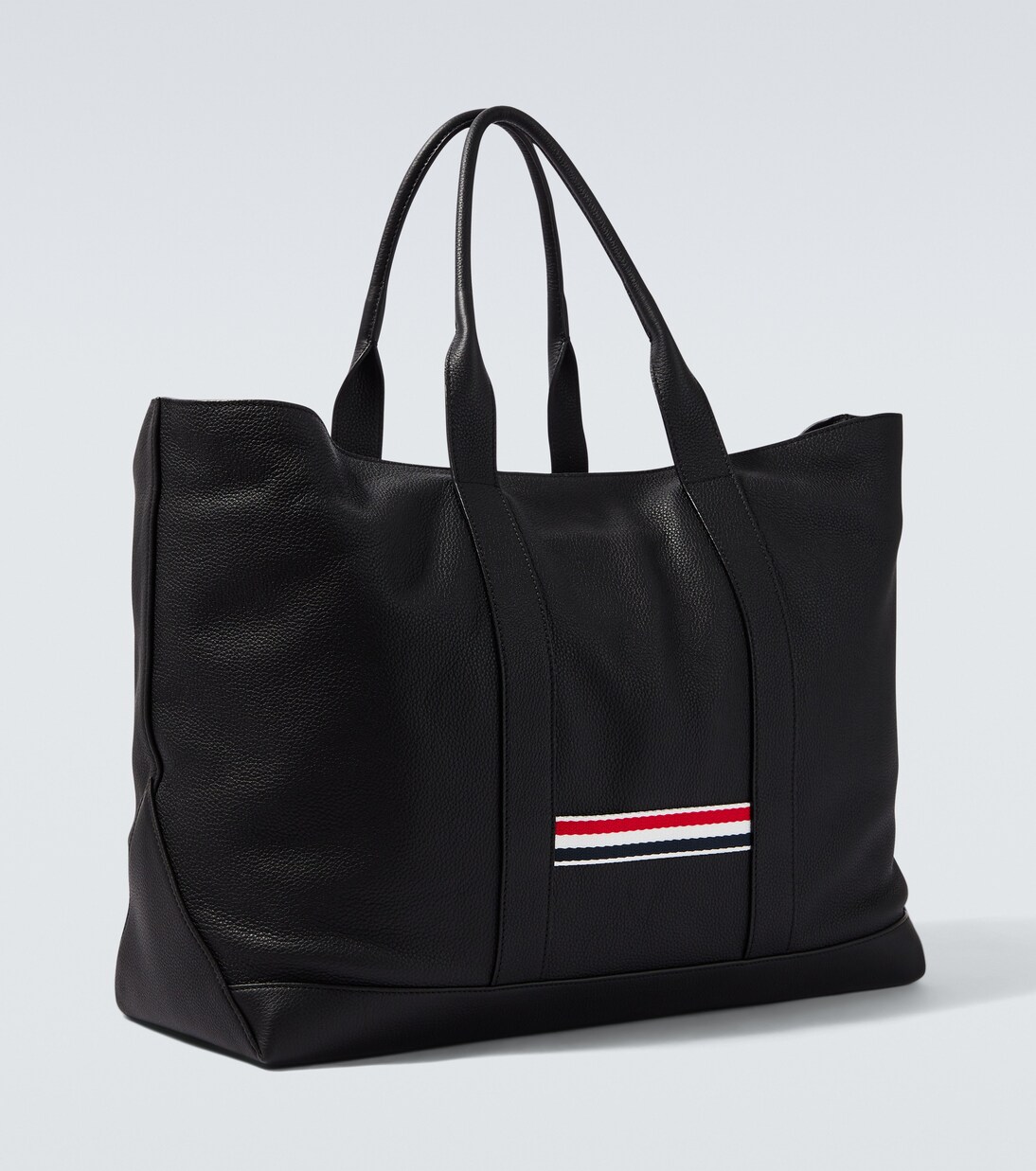 Tote Bag Medium aus Leder | Thom Browne