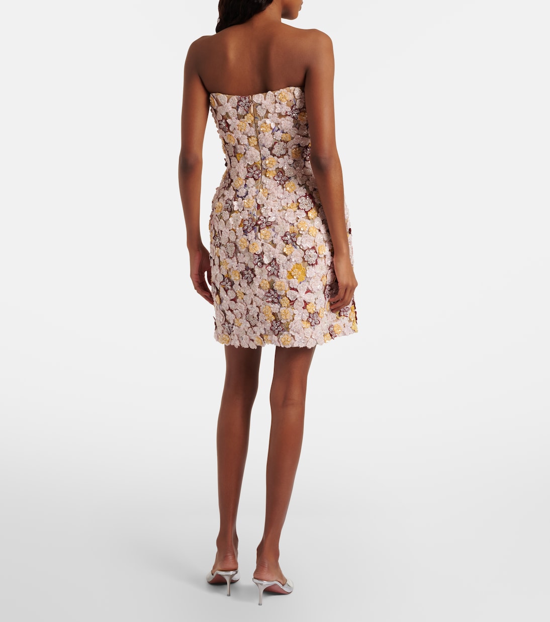 Sirra embellished corset dress | Costarellos