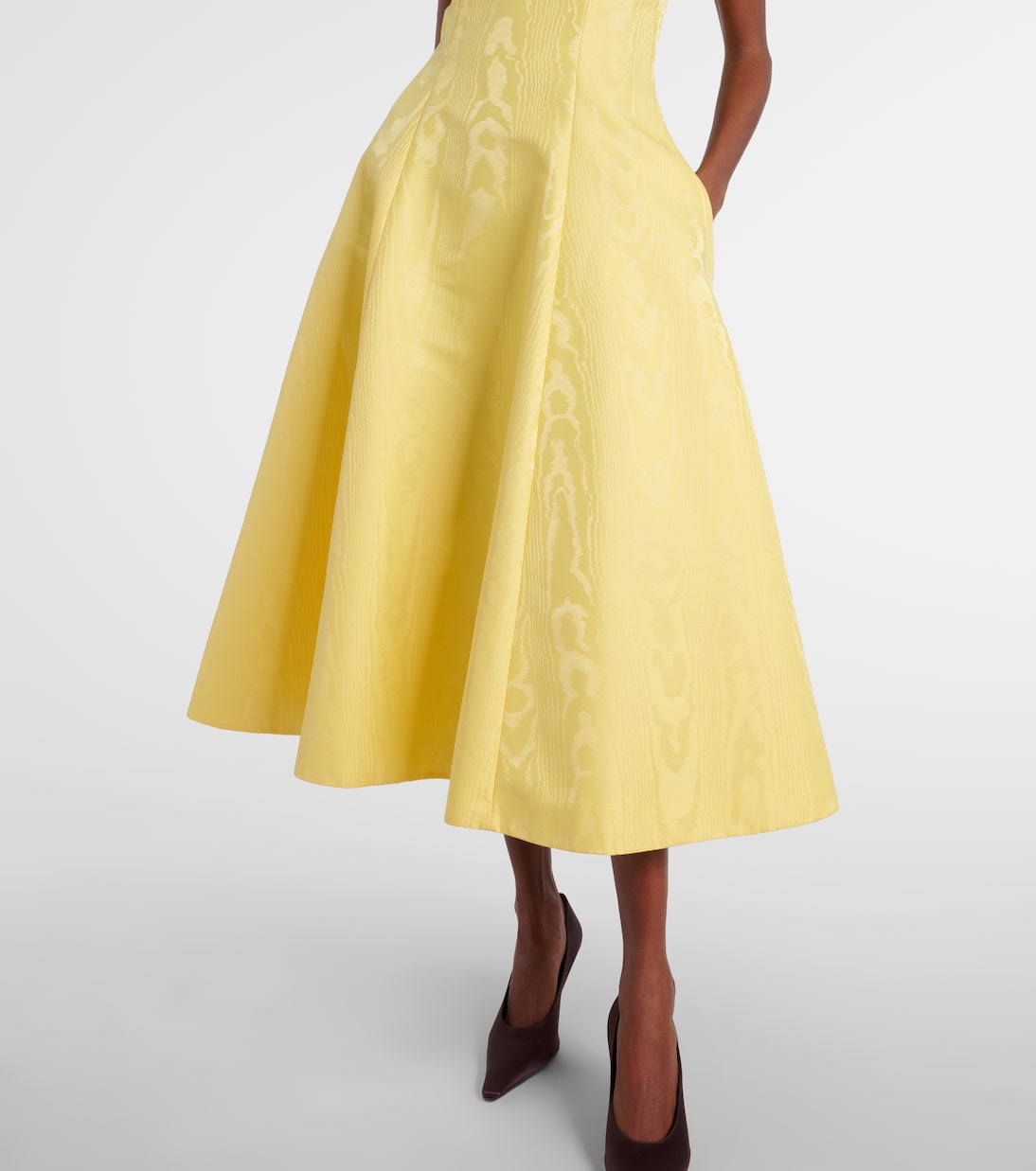Mara moiré mikado midi dress | Emilia Wickstead