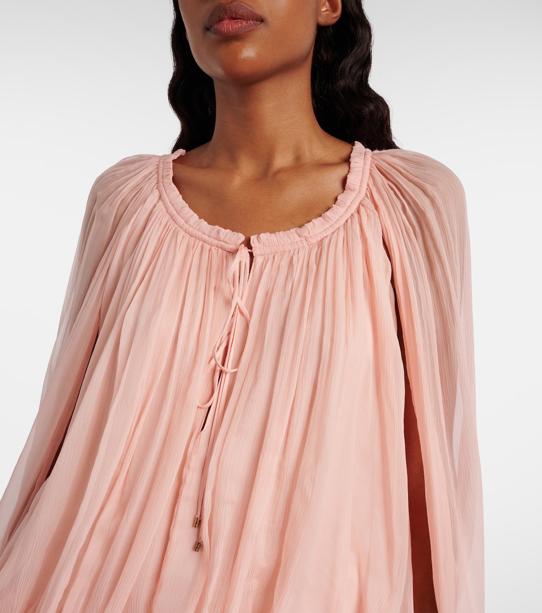 Minikleid aus Seidenmusselin | Chloé