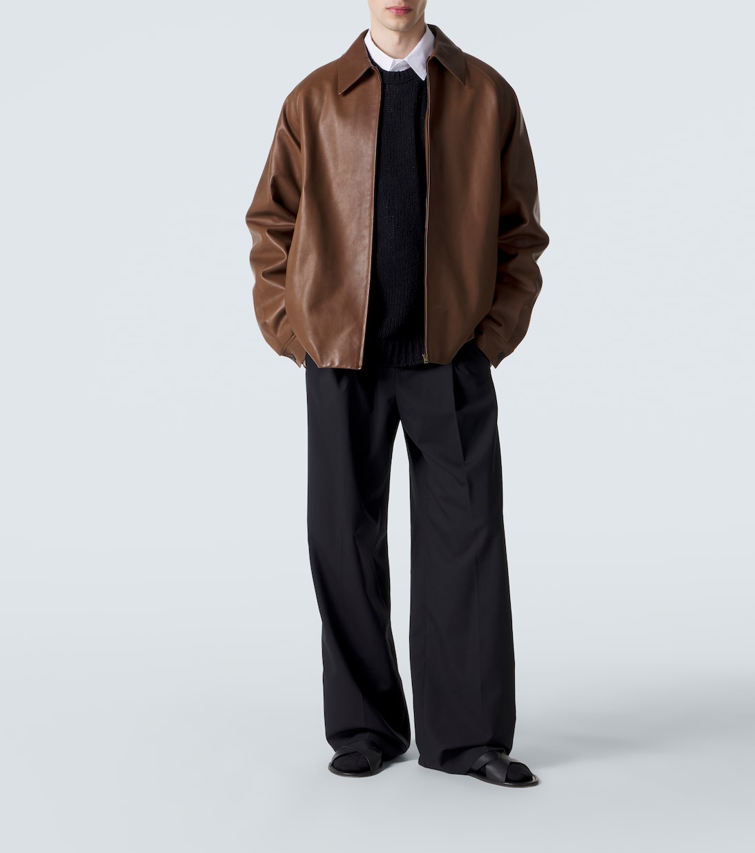 Laing silk top | The Row