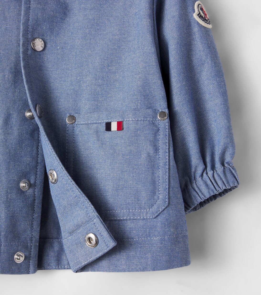 Baby cotton canvas jacket | Moncler Enfant