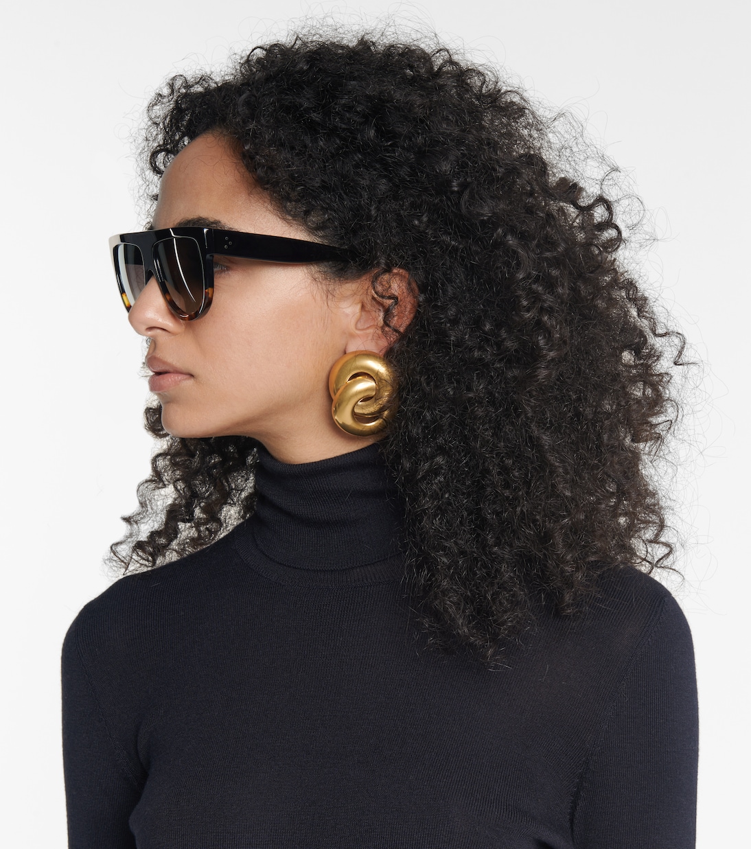 Occhiali da sole stile aviatore CELINE in acetato per giovani trendsetter