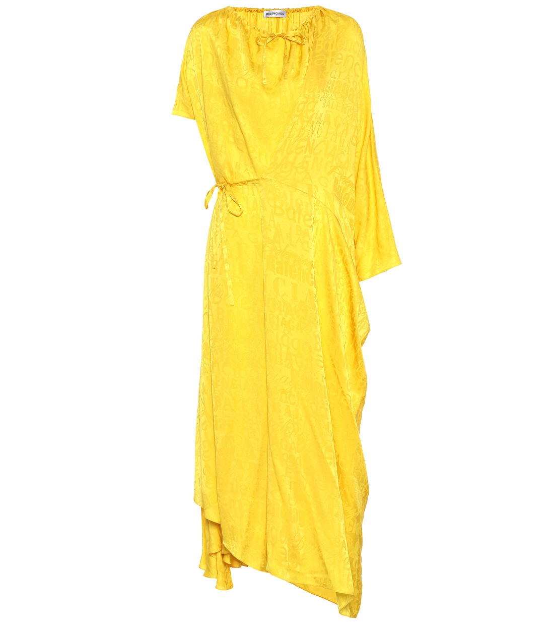Robe en jacquard de soie | Balenciaga