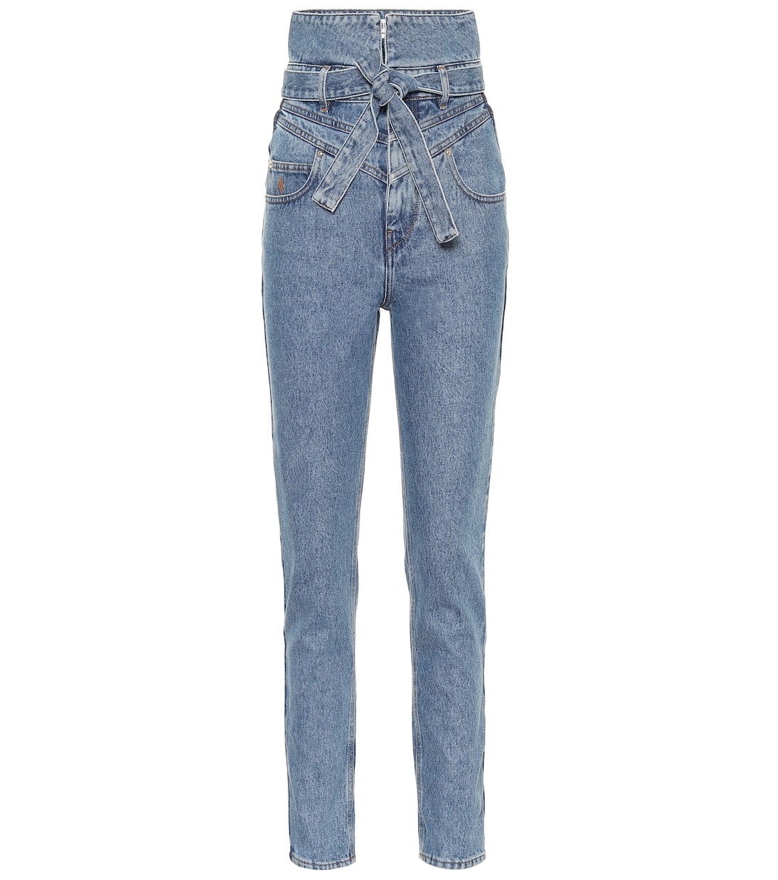Jeans paperbag a vita alta | The Attico