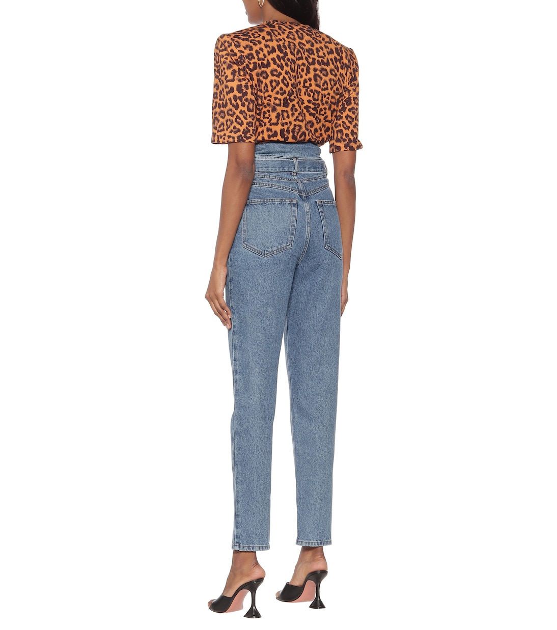 Jeans paperbag a vita alta | The Attico