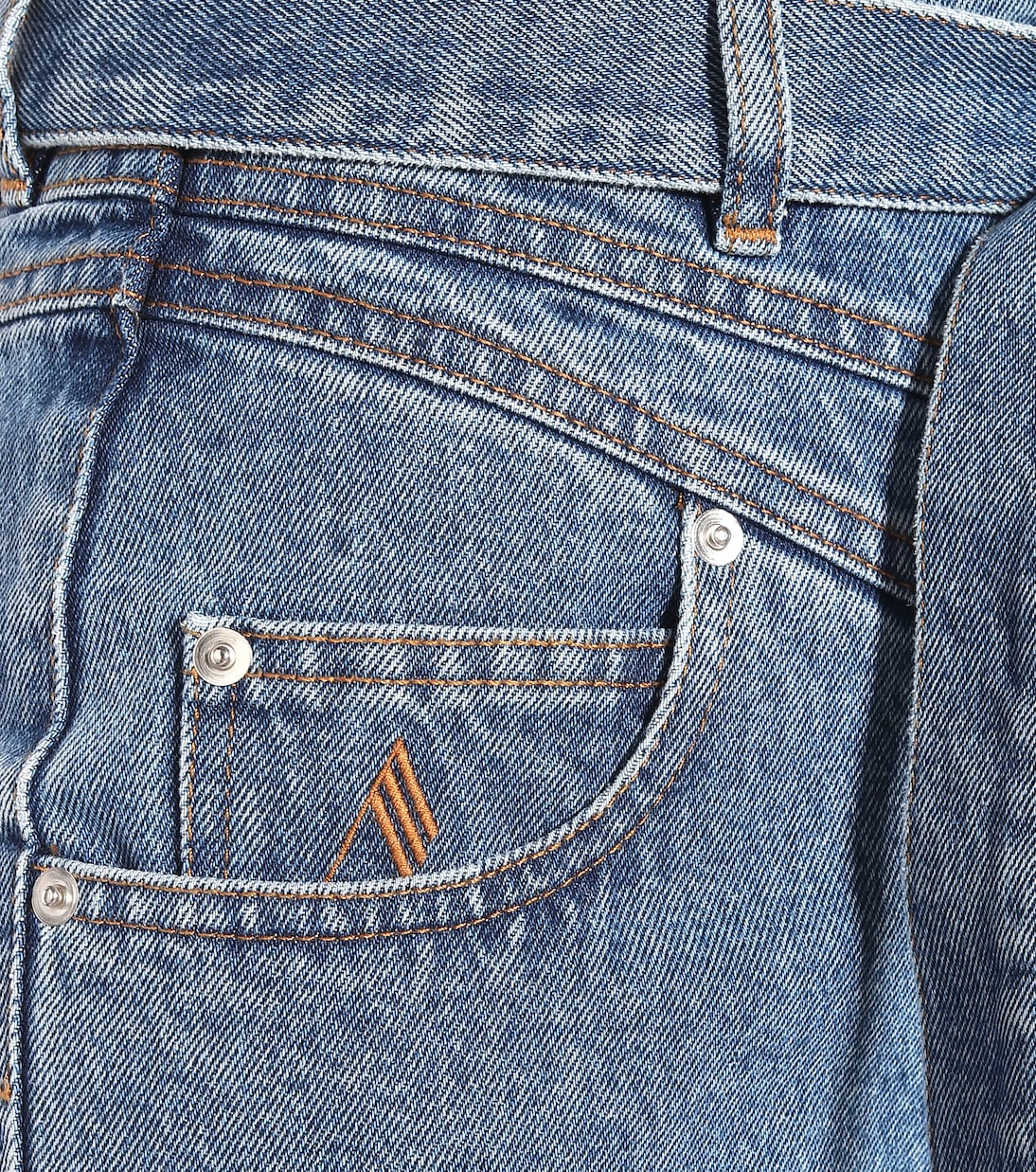 Jeans paperbag a vita alta | The Attico