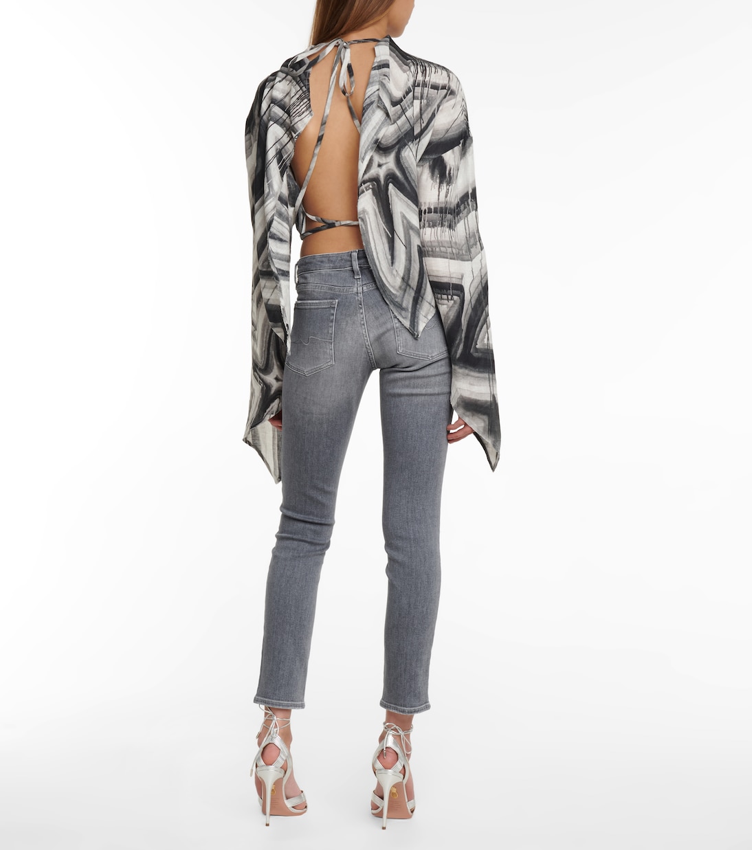 Pyper low-rise skinny jeans | 7 For All Mankind