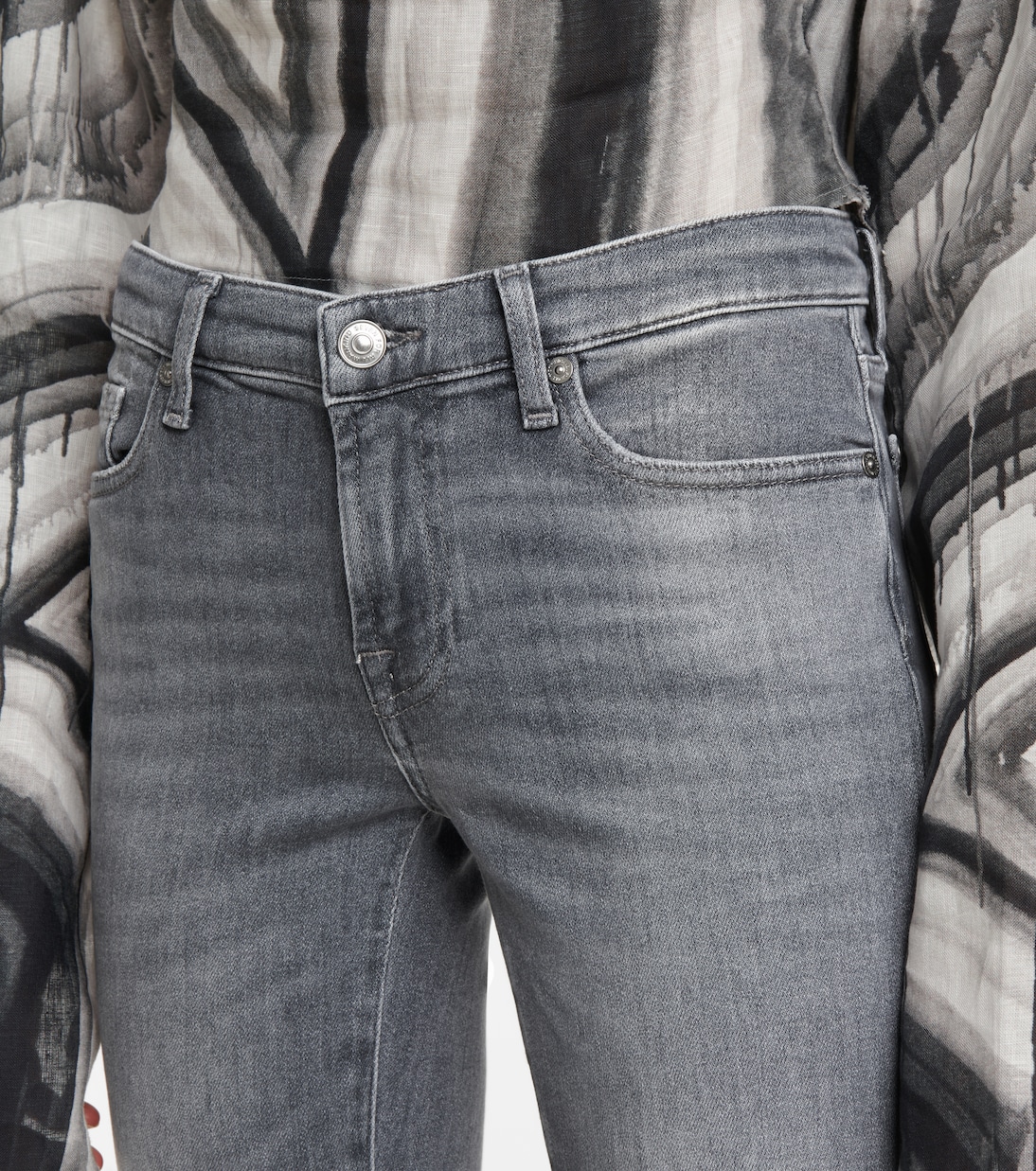 Pyper low-rise skinny jeans | 7 For All Mankind