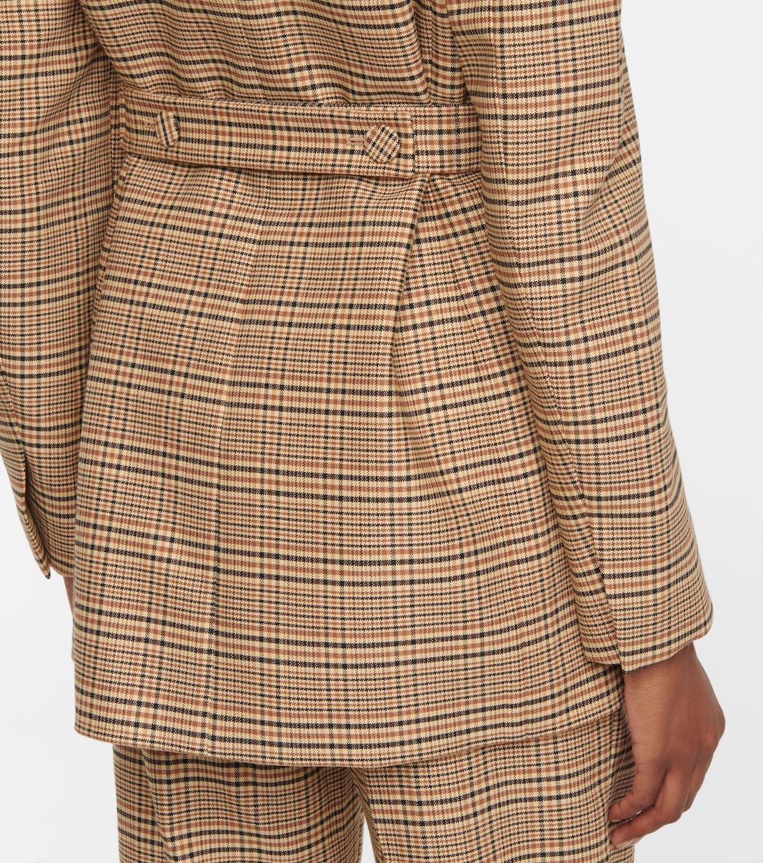 MacGuffin checked wool and cotton-blend blazer | Altuzarra