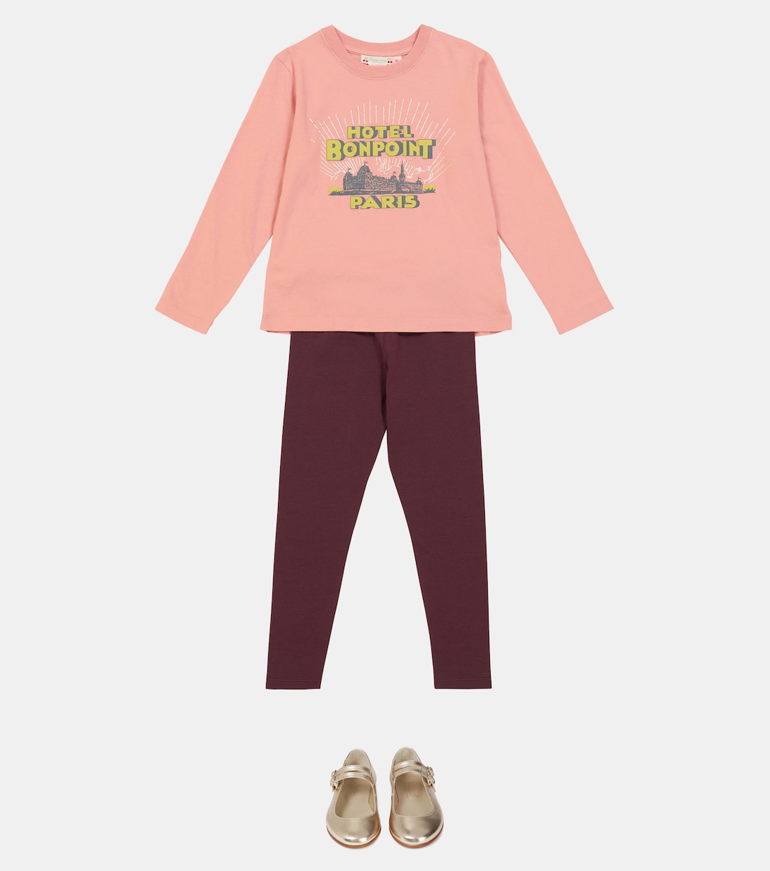 Printed cotton top | Bonpoint