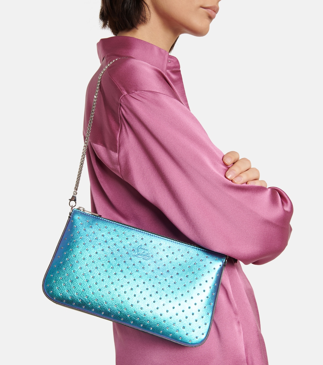 Clutch Loubila in pelle | Christian Louboutin