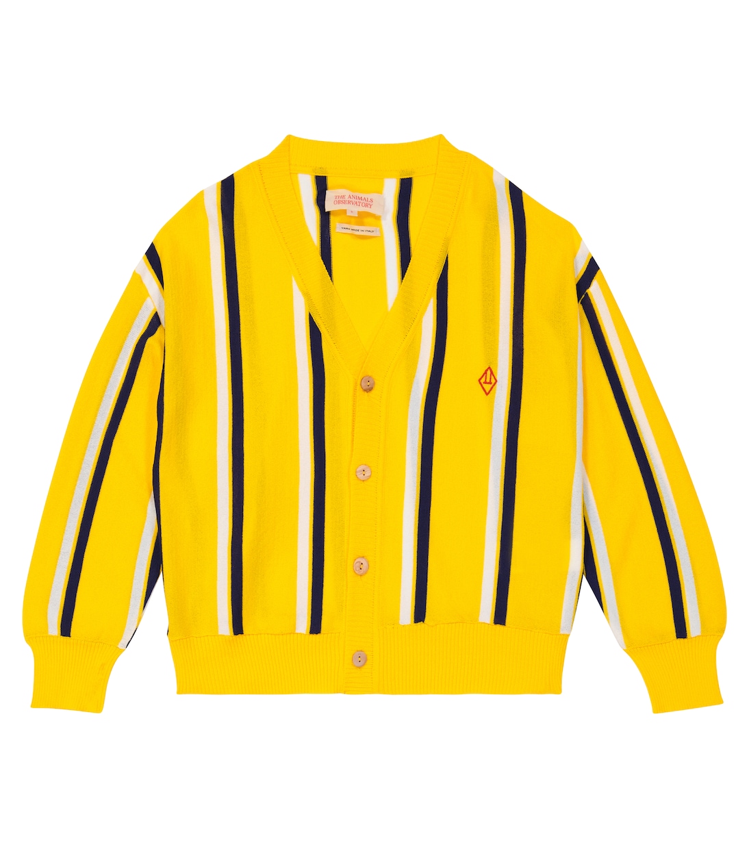 Racoon striped cardigan | The Animals Observatory