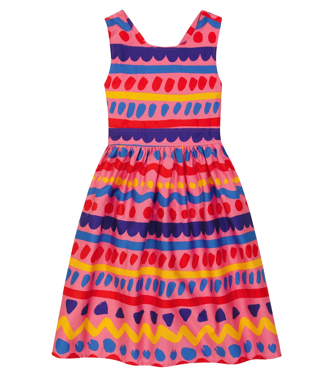 Robe imprimée en coton | Stella McCartney Kids