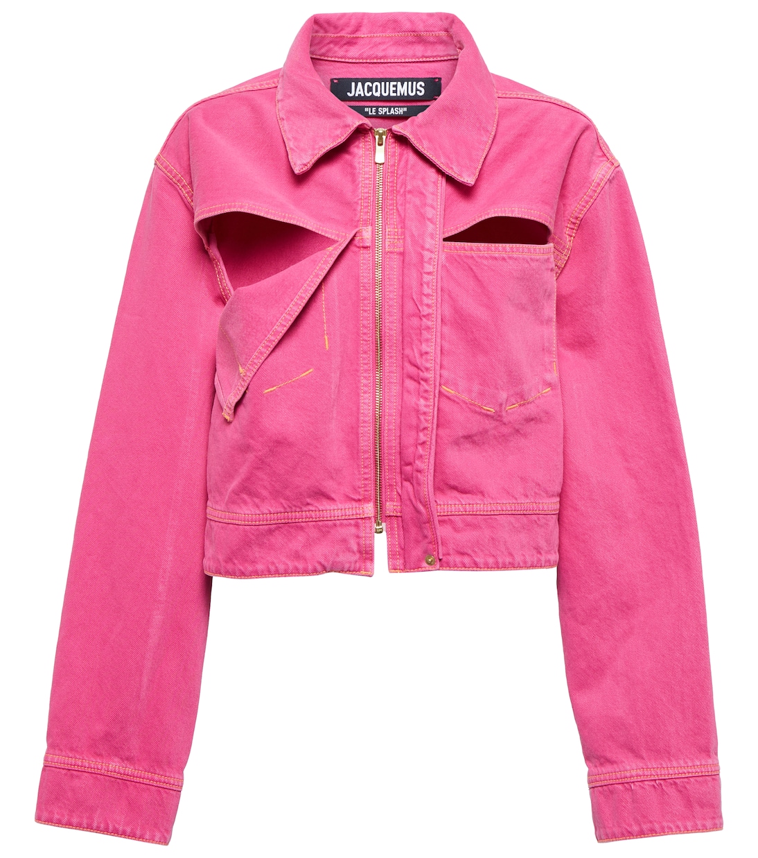 La Veste De Nîmes cutout denim jacket | Jacquemus