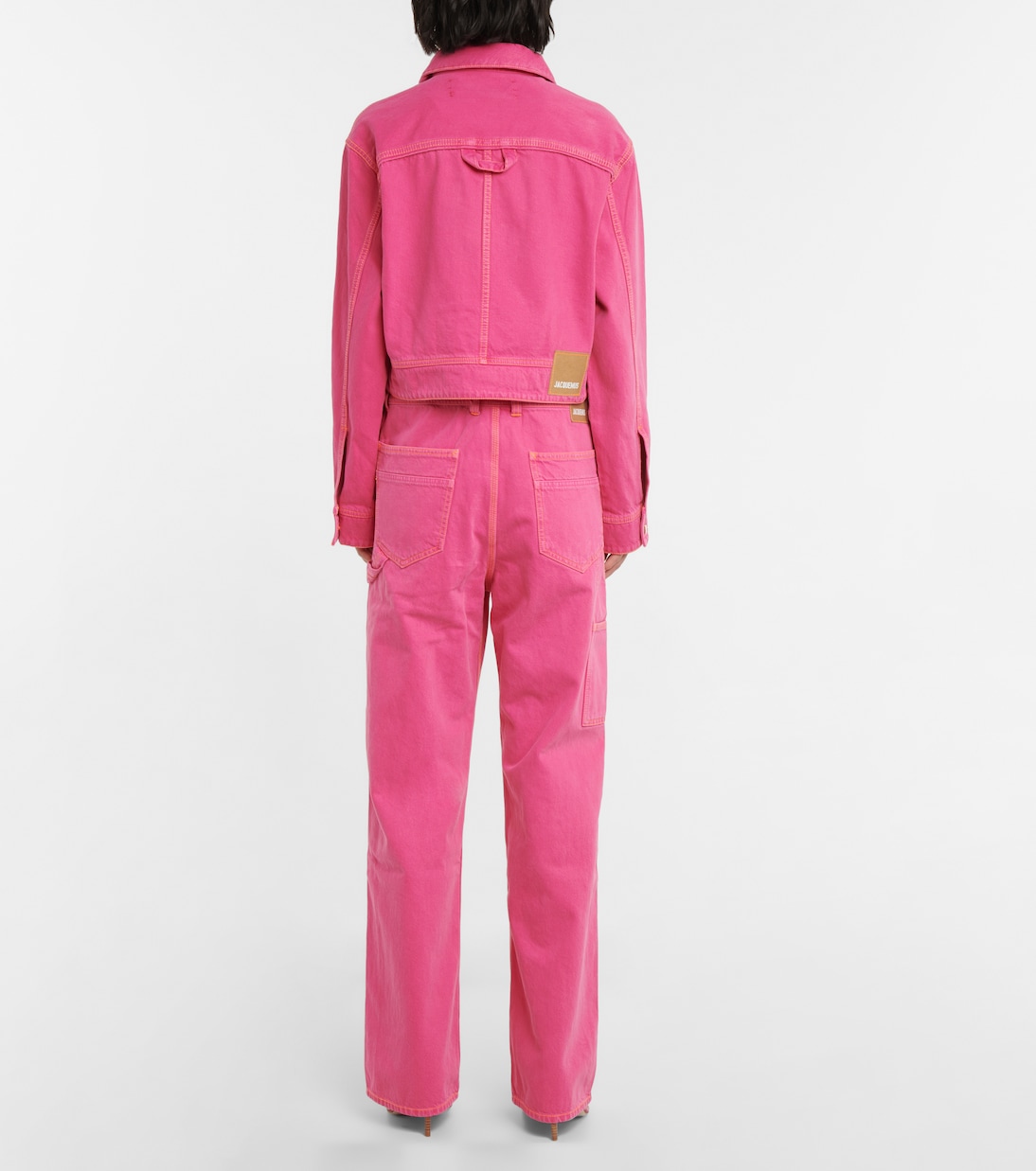 La Veste De Nîmes cutout denim jacket | Jacquemus