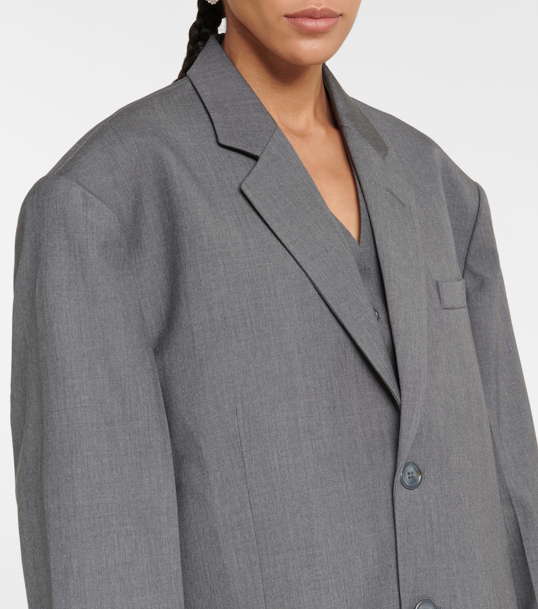 Oversize-Blazer Gelso | The Frankie Shop